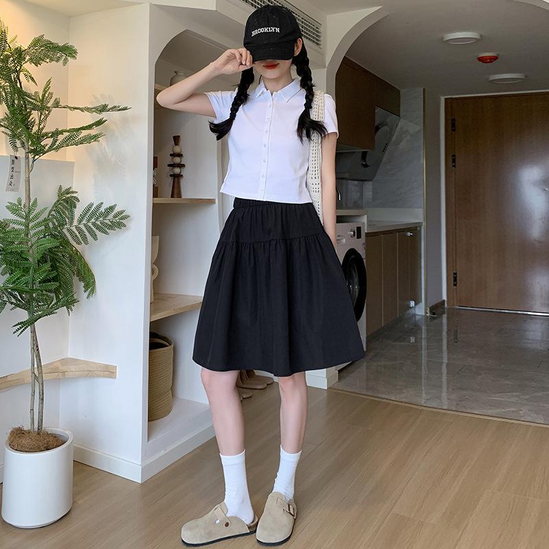 New College Style Navy Blue Women s Skirt 2025 Summer High Waist Umbrella Skirt Slim-fit A-line skirt S
New College Style Navy Blue Women s Skirt 2025 Summer High Waist Umbrella Skirt Slim-fit A-line skirt S