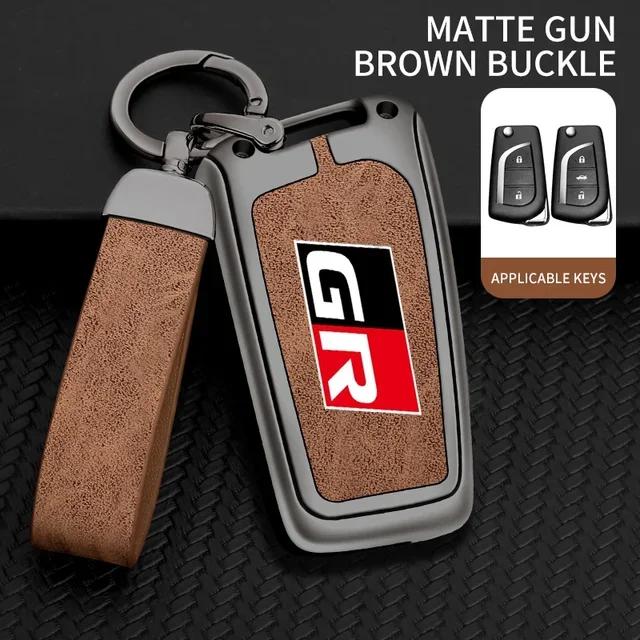 Auto TPU Zinc Alloy Key Case Bag For Toyota GR 86 Supra Yaris RAV4 Prius Corolla C-HR Camry Auris Car Key Chain Metal Key Shell
Auto TPU Zinc Alloy Key Case Bag For Toyota GR 86 Supra Yaris RAV4 Prius Corolla C-HR Camry Auris Car Key Chain Metal Key Shell