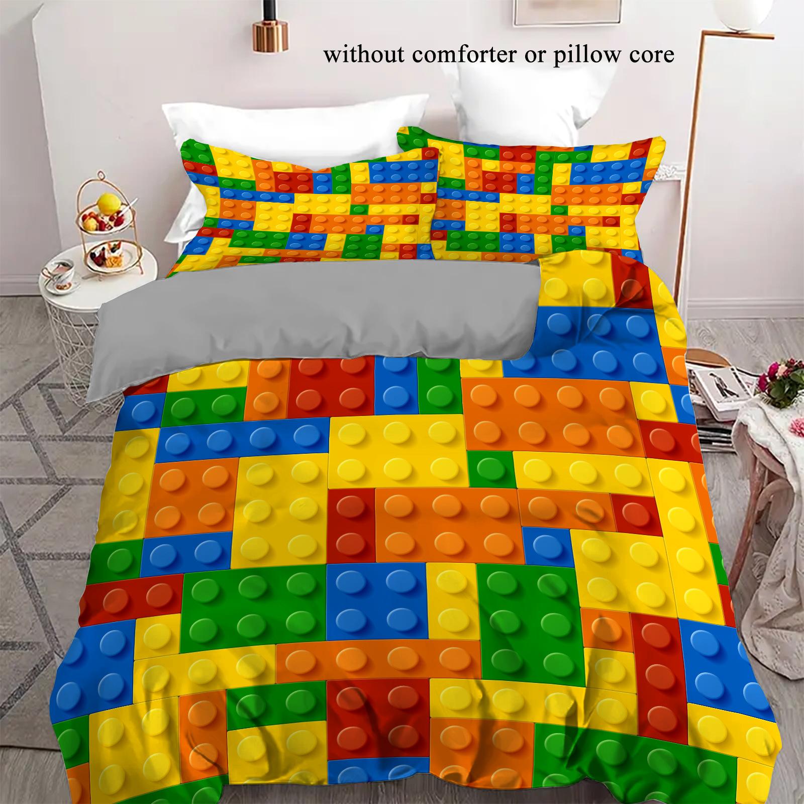 Children S Building Block Puzzle 3D Digital Printing Quilt Set Three-Piece Shein Tk 135 * 200cm 50 * 80cm * 1 two-piece set
Children S Building Block Puzzle 3D Digital Printing Quilt Set Three-Piece Shein Tk 135 * 200cm 50 * 80cm * 1 two-piece set