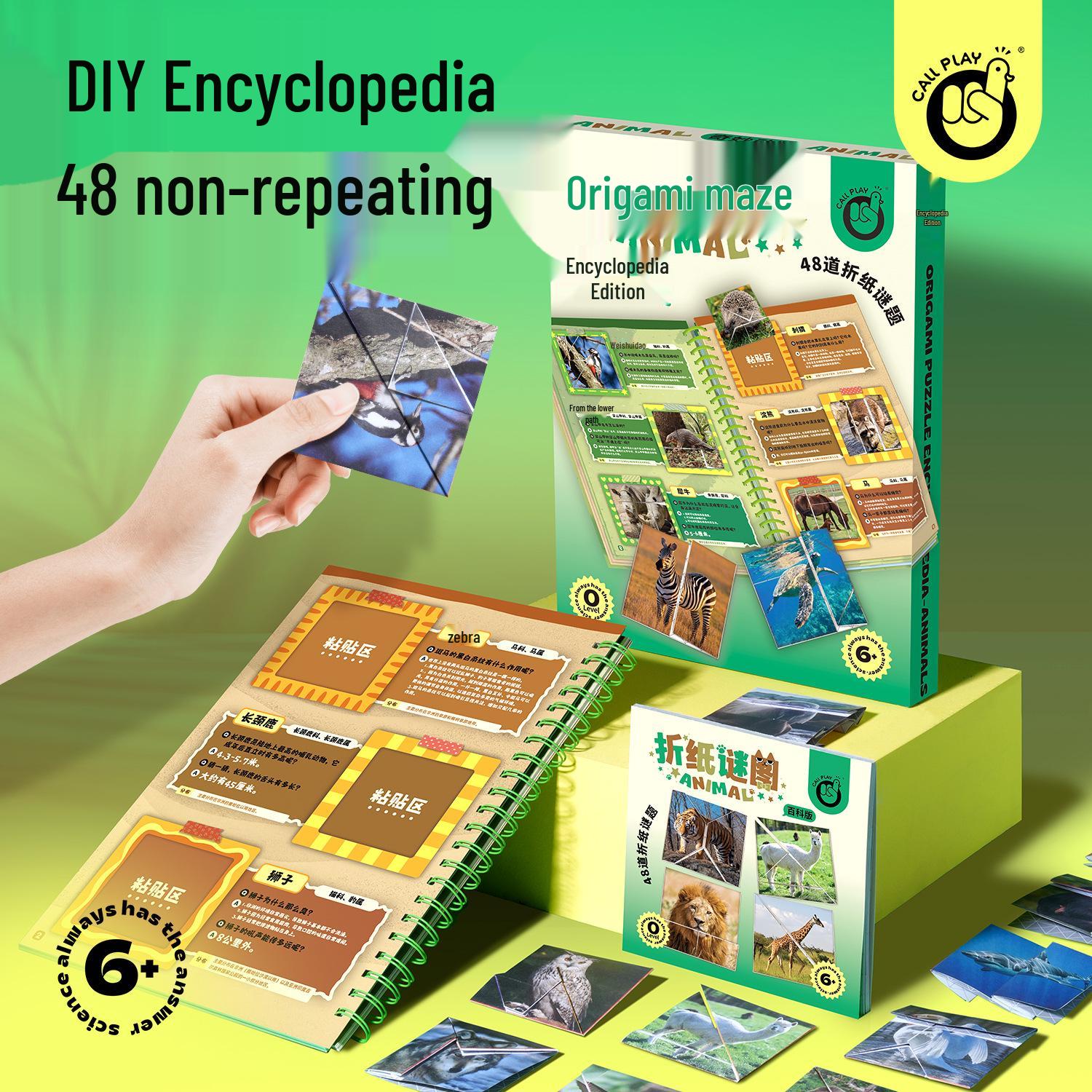 Ke Da Ya Fold & Fold DIY Animal Origami Educational Toy for Children Ages 3+ - Boys & Girls Zhejiang
Ke Da Ya Fold & Fold DIY Animal Origami Educational Toy for Children Ages 3+ - Boys & Girls Zhejiang