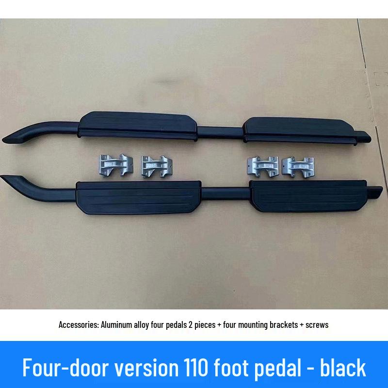 Підніжки фіксовані в оригінальному стилі Land Rover Defender 110/90 - Чорно-сріблясті для дво- та чотиридверних моделей
Підніжки фіксовані в оригінальному стилі Land Rover Defender 110/90 - Чорно-сріблясті для дво- та чотиридверних моделей