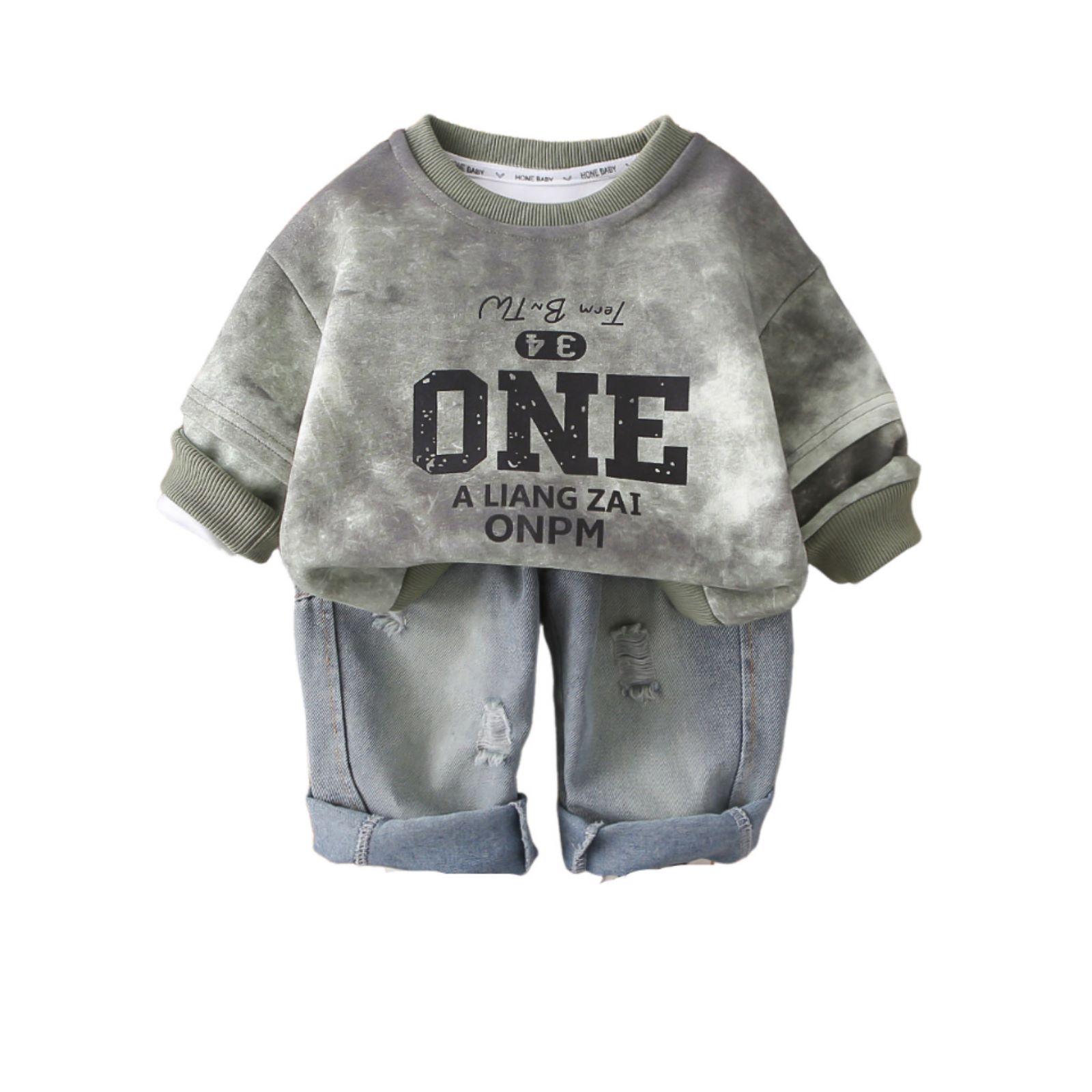 Kids Casual Long-Sleeve Set, Comfortable Daily Wear Outfits 90
Kids Casual Long-Sleeve Set, Comfortable Daily Wear Outfits 90