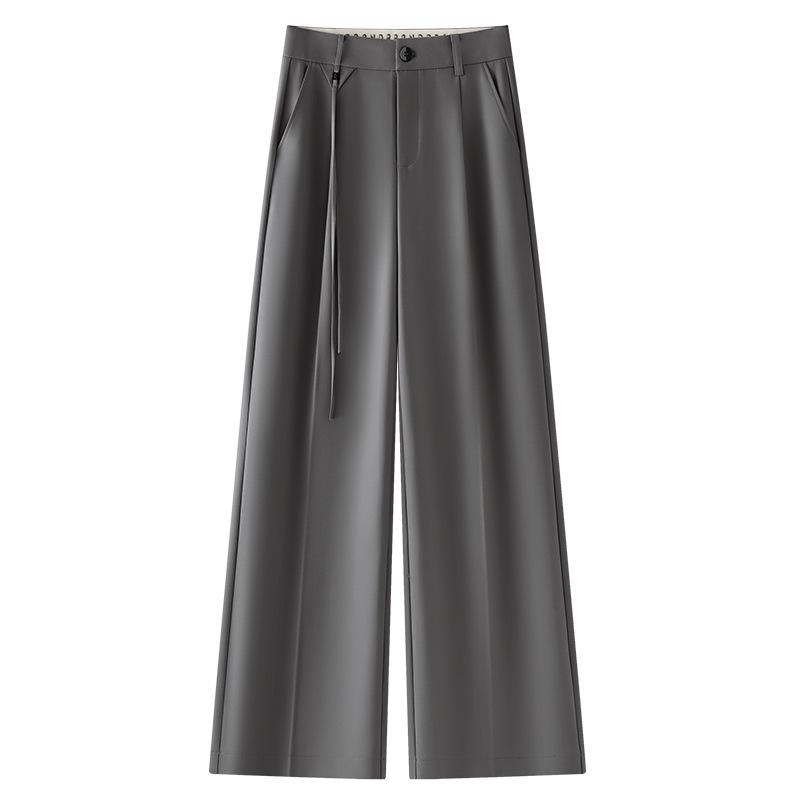 Women s Gray Wide-Leg High-End Drape Suit Pants - New 2025 Slimming Casual Spring Trousers 3XL
Women s Gray Wide-Leg High-End Drape Suit Pants - New 2025 Slimming Casual Spring Trousers 3XL