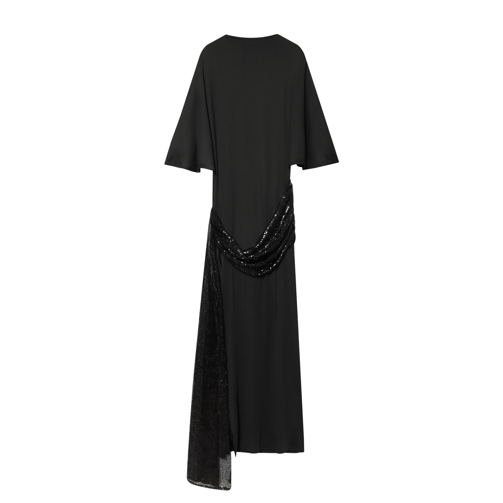 European American Women s Fashion: Casual Sequined Belt Midi Dress Medium чорний
European American Women s Fashion: Casual Sequined Belt Midi Dress Medium чорний