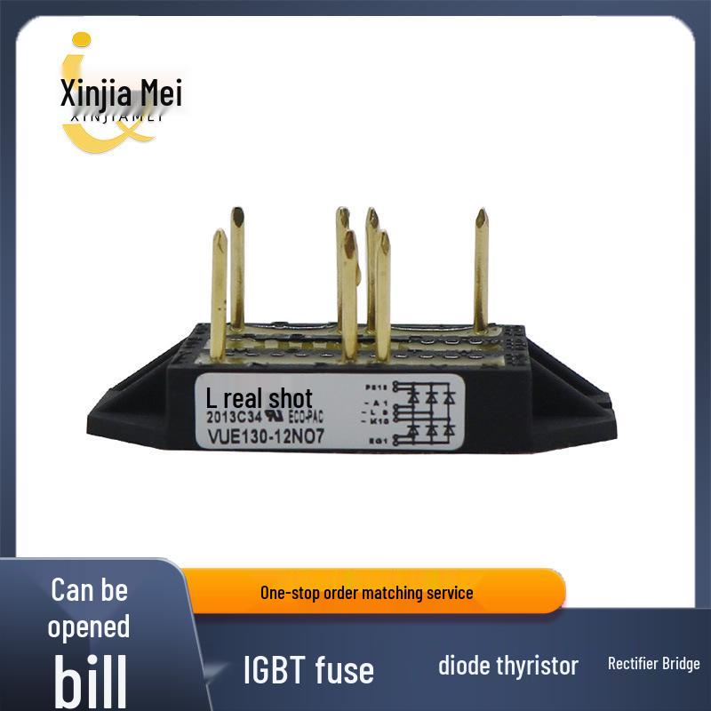 VUE130-12NO7 & VUE130-06NO7 Rectifier Bridge Diode Module - Comprehensive Stock Available Model 130-12
VUE130-12NO7 & VUE130-06NO7 Rectifier Bridge Diode Module - Comprehensive Stock Available Model 130-12