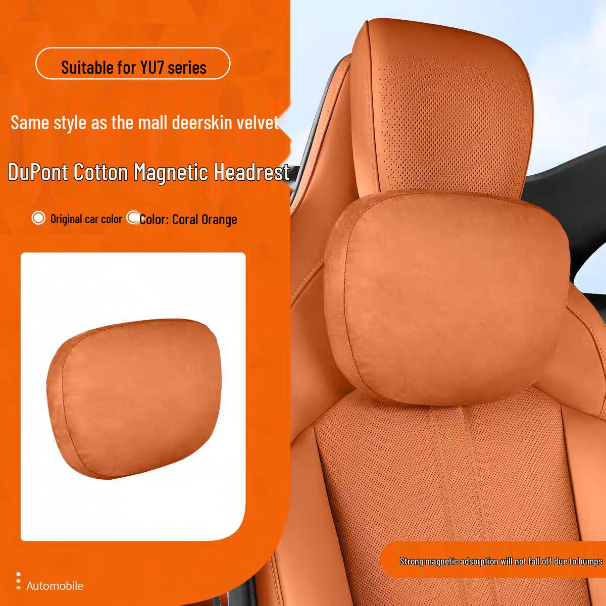 Xiaomi YU7 Magnetic Headrest: Lumbar Support, Hidden Neck Protector, Seat Pillow, Cushion, Interior Accessory.
Xiaomi YU7 Magnetic Headrest: Lumbar Support, Hidden Neck Protector, Seat Pillow, Cushion, Interior Accessory.