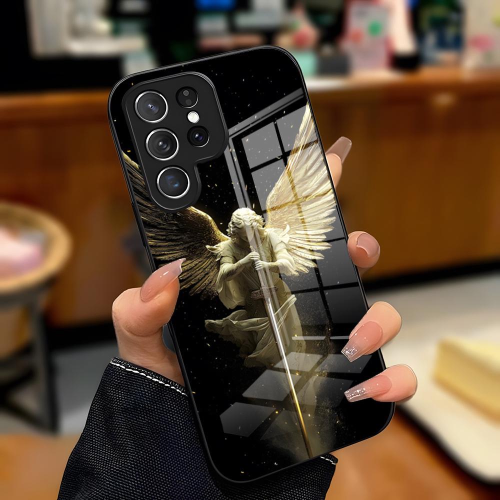 Archangel Michael Cross Phone Case For Samsung A25 A13 A33 5G A54 A36 A35 A56 A52 A14 Shockproof Glass Cover Samsung A25
Archangel Michael Cross Phone Case For Samsung A25 A13 A33 5G A54 A36 A35 A56 A52 A14 Shockproof Glass Cover Samsung A25