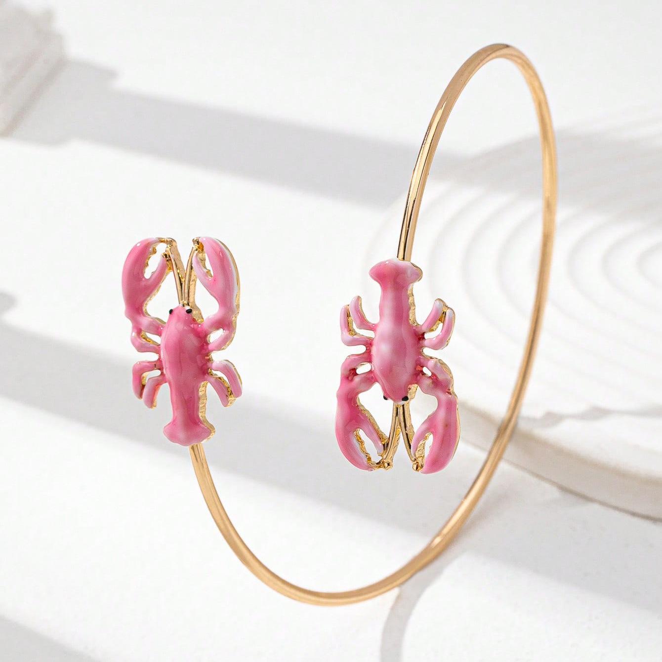 1 lobster simple metal armband suitable for women s daily wear
1 lobster simple metal armband suitable for women s daily wear