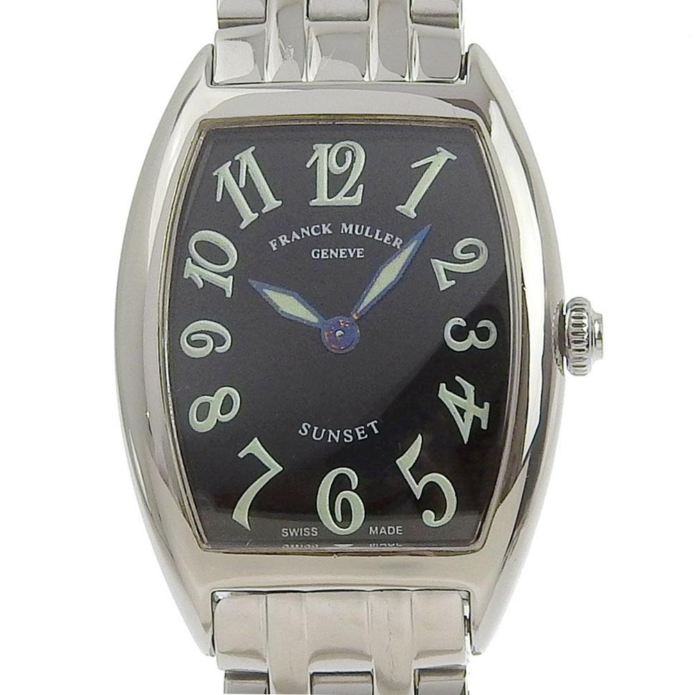 FRANCK MULLER Tonookabex Watches 1752QZ Sunset Silver blackDial Stainless Steel Quartz Analog display Women Used
FRANCK MULLER Tonookabex Watches 1752QZ Sunset Silver blackDial Stainless Steel Quartz Analog display Women Used