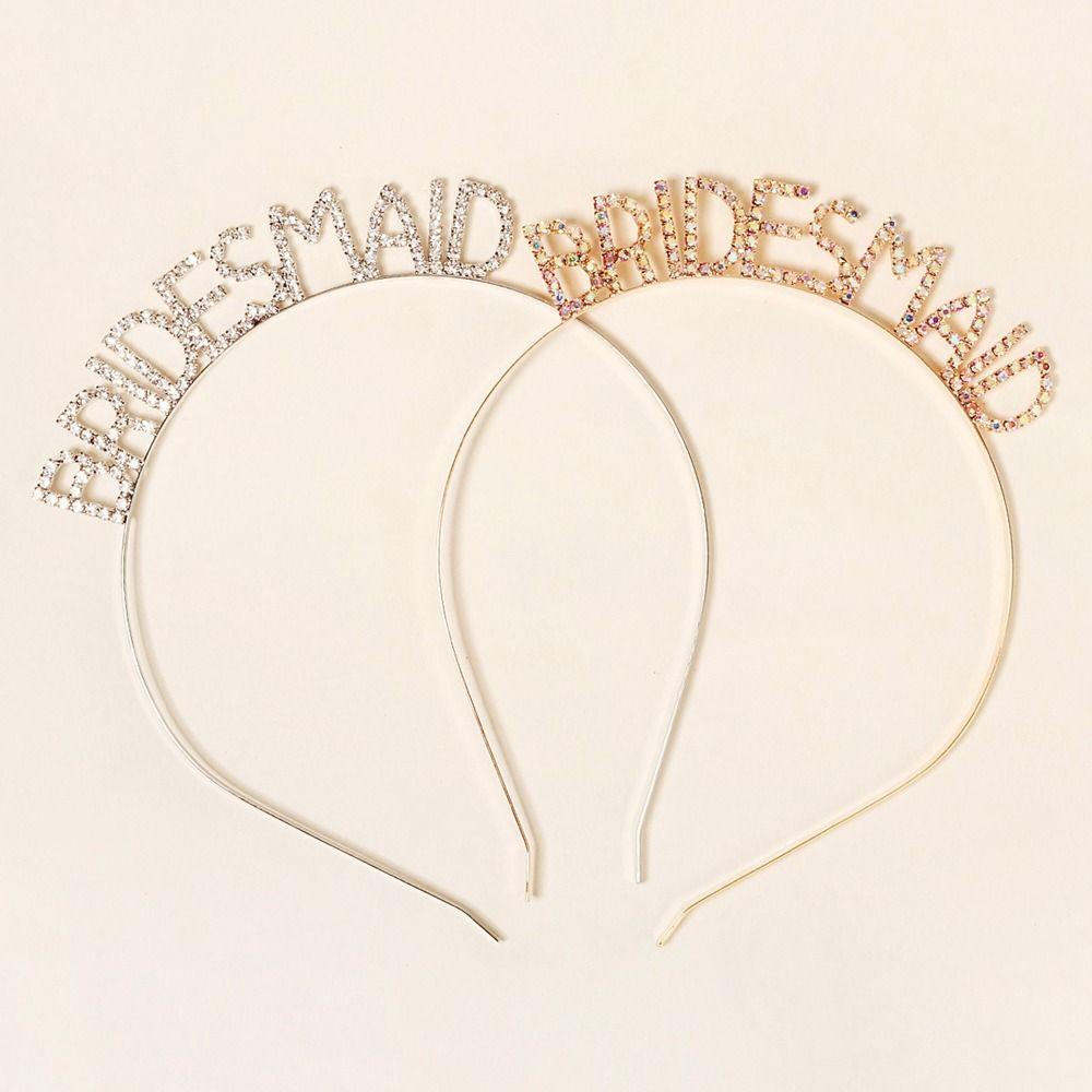 Headband BRIDESMAID Bridesmaids Hair Band Bride Crown Single Party Headband Korean Style Headband C
Headband BRIDESMAID Bridesmaids Hair Band Bride Crown Single Party Headband Korean Style Headband C