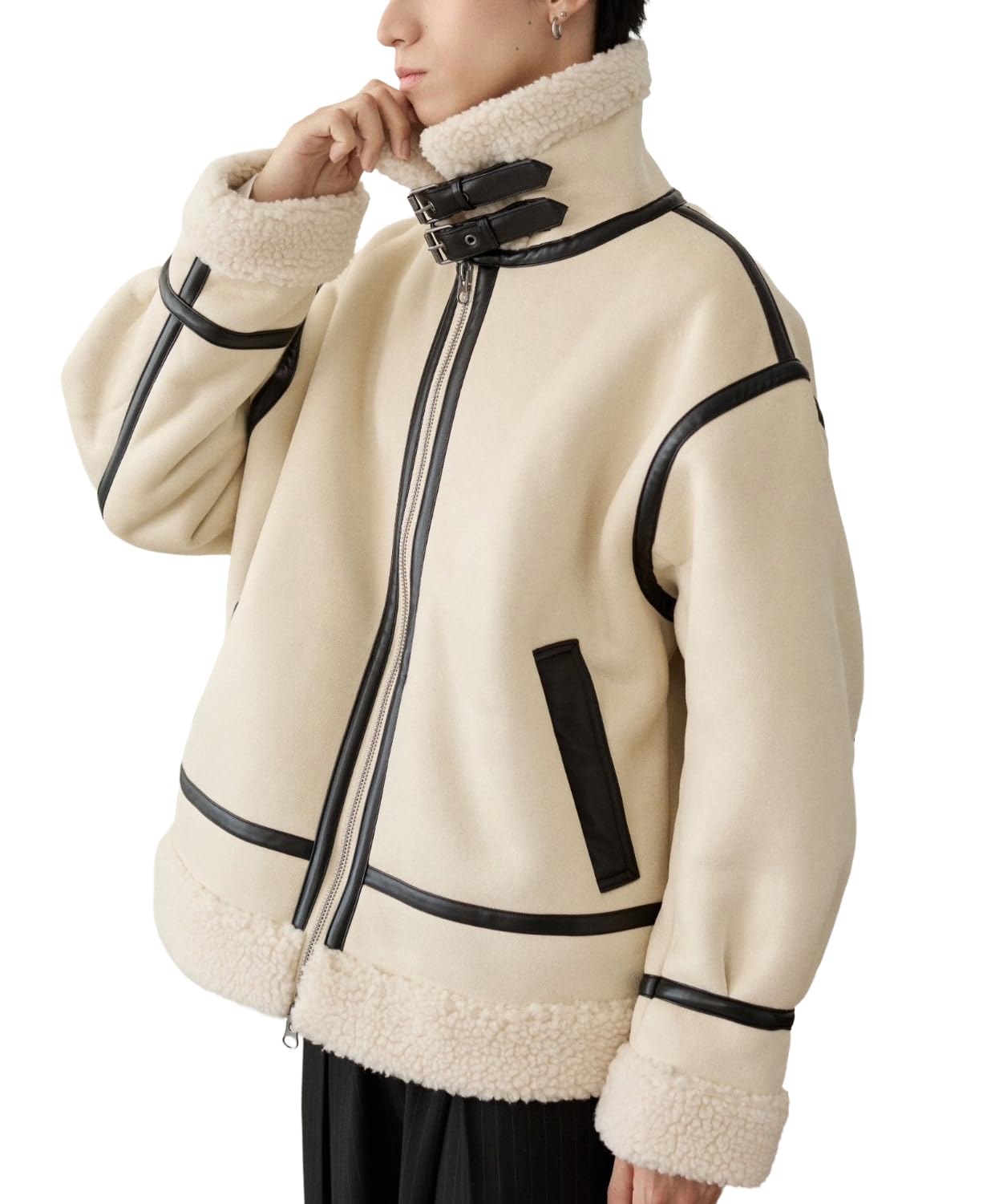 WEGO Cold Korean Loose Street Size Beige Men s B-3 Jacket, Unisex, Outerwear, Weather, Blouson, Boa, Style, Fall/Winter, Fit, Style, Gift, L,
WEGO Cold Korean Loose Street Size Beige Men s B-3 Jacket, Unisex, Outerwear, Weather, Blouson, Boa, Style, Fall/Winter, Fit, Style, Gift, L,
