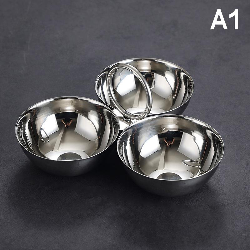 3-Compartment Stainless Steel Snack Bowl With Handle Candy Dish, Dessert Plate & Ornament For Parties, Home, Picnics, Office A1
3-Compartment Stainless Steel Snack Bowl With Handle Candy Dish, Dessert Plate & Ornament For Parties, Home, Picnics, Office A1
