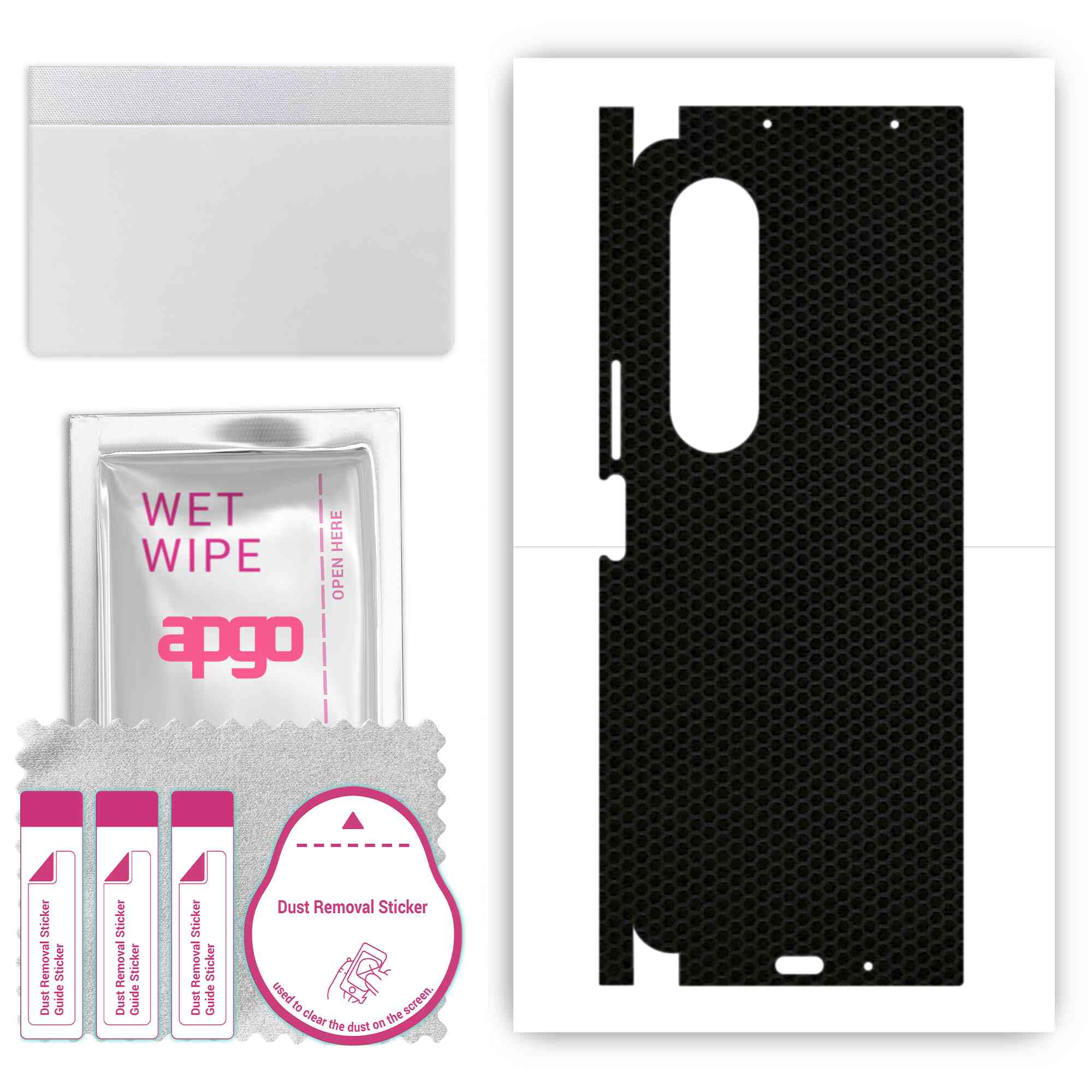 apgo Protective Skin Sticker for the back+sides compatible with Samsung Galaxy Z Fold4, Full Wrap Film, Foil, Vinyl - Pattern Matrix
apgo Protective Skin Sticker for the back+sides compatible with Samsung Galaxy Z Fold4, Full Wrap Film, Foil, Vinyl - Pattern Matrix