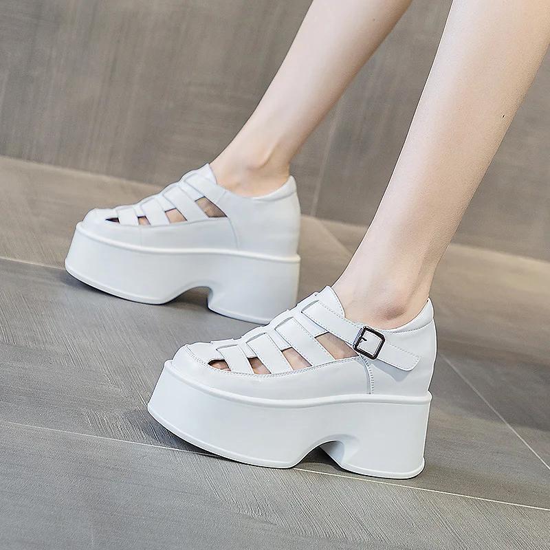 мода 11 см новые женские сандалии удобная обувь пряжка мода лето круглый носок платформа танкетка высокие скрытые каблуки женские дышащие 39 белый
мода 11 см новые женские сандалии удобная обувь пряжка мода лето круглый носок платформа танкетка высокие скрытые каблуки женские дышащие 39 белый