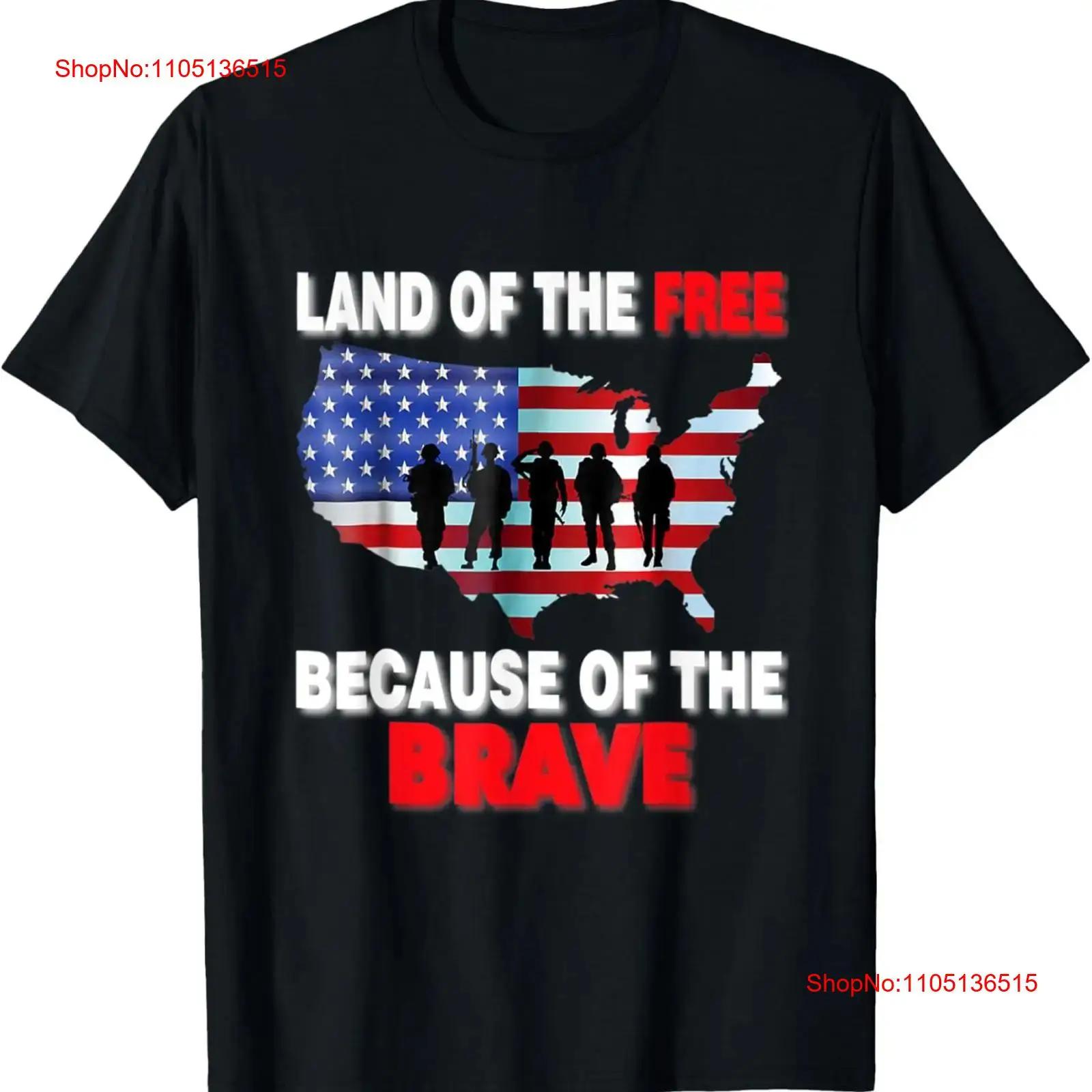 Land Of The Free Because Brave T Shirt vintage Washed streetwear designer clothes Casual Versatile fashion Breathable Soft 5XL різнокольоровий
Land Of The Free Because Brave T Shirt vintage Washed streetwear designer clothes Casual Versatile fashion Breathable Soft 5XL різнокольоровий