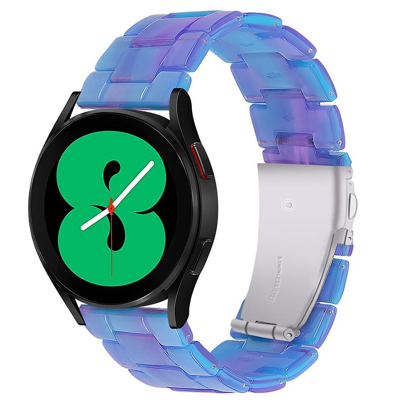 Resin Watch Band Stainless Steel Buckle Strap Bracelet for Samsung Galaxy Watch4 Classic 42mm/46mm Pink
Resin Watch Band Stainless Steel Buckle Strap Bracelet for Samsung Galaxy Watch4 Classic 42mm/46mm Pink