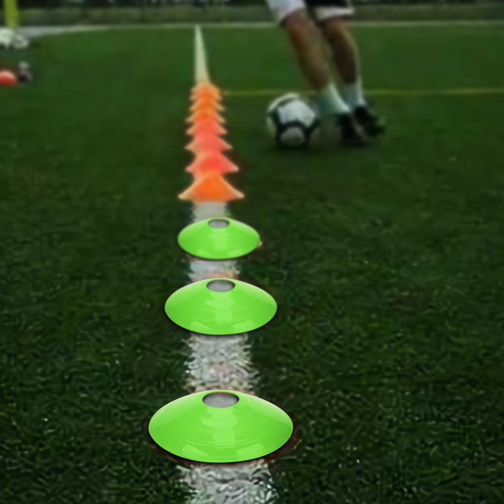 Профессиональные тренировочные принадлежности для футбола Футбольный указатель Дорожный блок Разметочный диск Маркерная пластина
