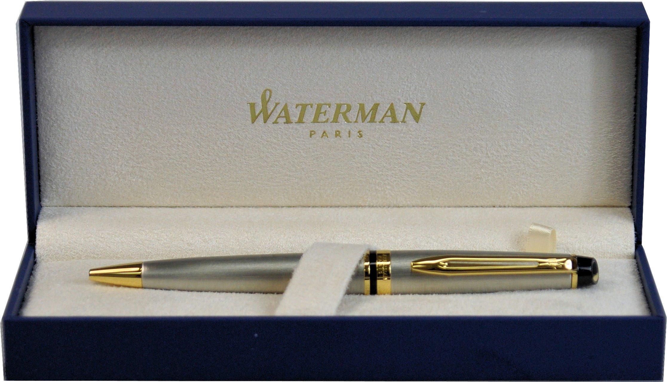 Шариковая ручка Waterman Expert Essential Metallic GT S2243362 Официальный импорт Масляная
Шариковая ручка Waterman Expert Essential Metallic GT S2243362 Официальный импорт Масляная