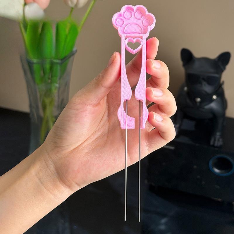 Butterfly & Paw Dual-Tip Perler Bead Pen, Long Smooth-Tip Beading Tool for Easy DIY Fuse Bead & Hama Bead Crafts
Butterfly & Paw Dual-Tip Perler Bead Pen, Long Smooth-Tip Beading Tool for Easy DIY Fuse Bead & Hama Bead Crafts