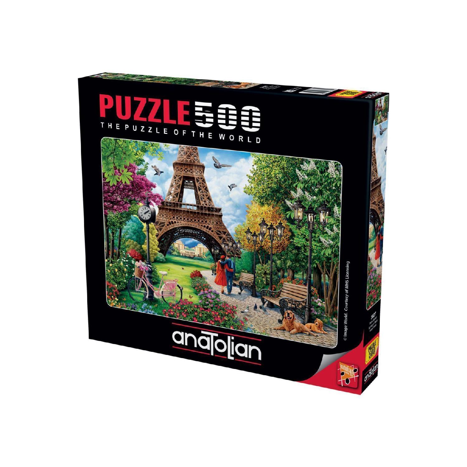 500 Piece Puzzle / Paris Spring - Code:3627
500 Piece Puzzle / Paris Spring - Code:3627