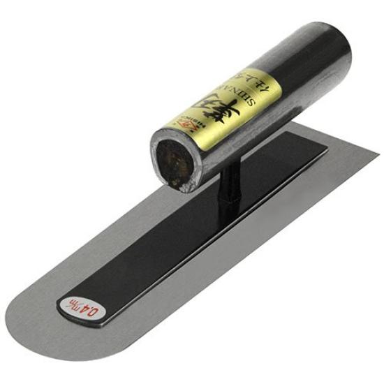 Kajiwara Trowel Manufacturing Hishika Honyaki SHINARI Rounded Tip Finishing Type Thickness 240mm Co., Ltd. Juji, 0.4mm
Kajiwara Trowel Manufacturing Hishika Honyaki SHINARI Rounded Tip Finishing Type Thickness 240mm Co., Ltd. Juji, 0.4mm