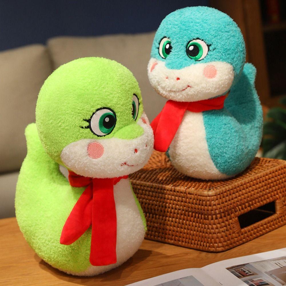 Stuffed Doll Cartoon Plush Animal Doll Zodiacs Snake Lucky Snake Plushies Doll Car Decor 28cm жовтий
Stuffed Doll Cartoon Plush Animal Doll Zodiacs Snake Lucky Snake Plushies Doll Car Decor 28cm жовтий