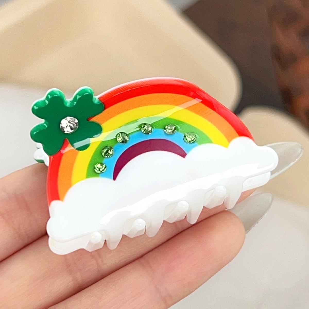 1 шт. Облако Радуга Зажим для волос со стразами Полузавязка Захват для волос Милый Сладкий Зажим для хвостика Маленький зажим-акула Украшение для волос
1 шт. Облако Радуга Зажим для волос со стразами Полузавязка Захват для волос Милый Сладкий Зажим для хвостика Маленький зажим-акула Украшение для волос