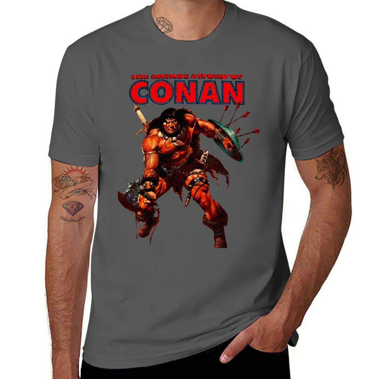 Savage sword of conan Distressed TShirt Thanksgiving Casual Tee 4XL
Savage sword of conan Distressed TShirt Thanksgiving Casual Tee 4XL