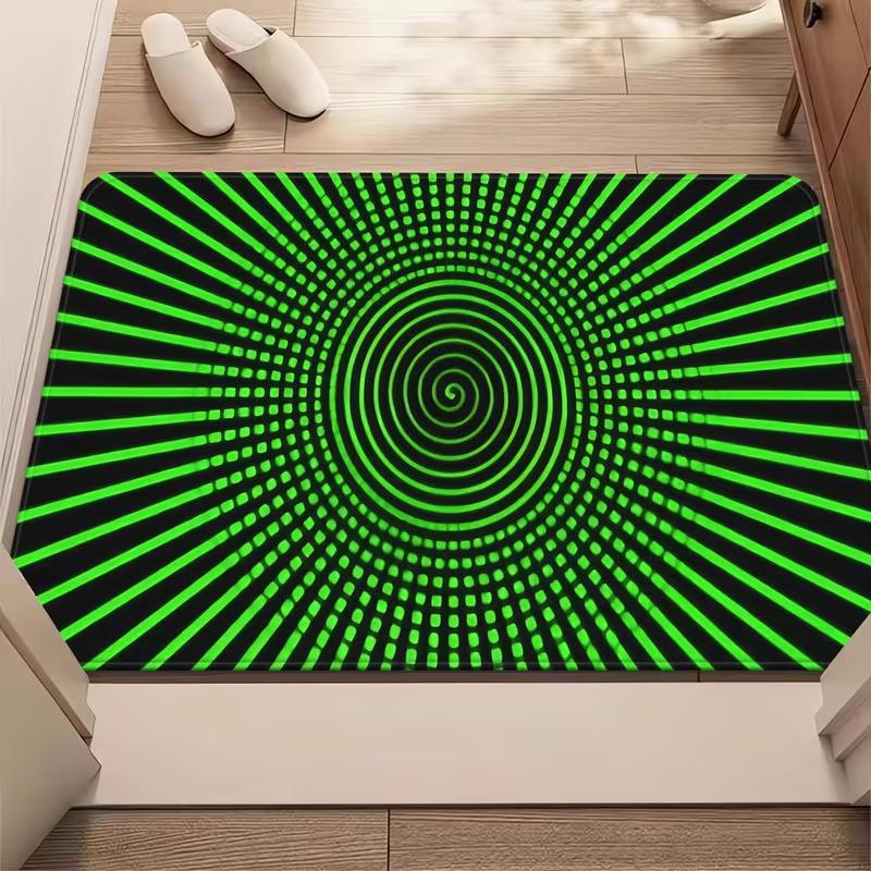 2D Optical Illusion Door Mat Lines Spiral Vortex Design Entrance Rug Modern Indoor Outdoor Decor Soft Non-Slip Welcome Carpet 40cm x 60cm
2D Optical Illusion Door Mat Lines Spiral Vortex Design Entrance Rug Modern Indoor Outdoor Decor Soft Non-Slip Welcome Carpet 40cm x 60cm