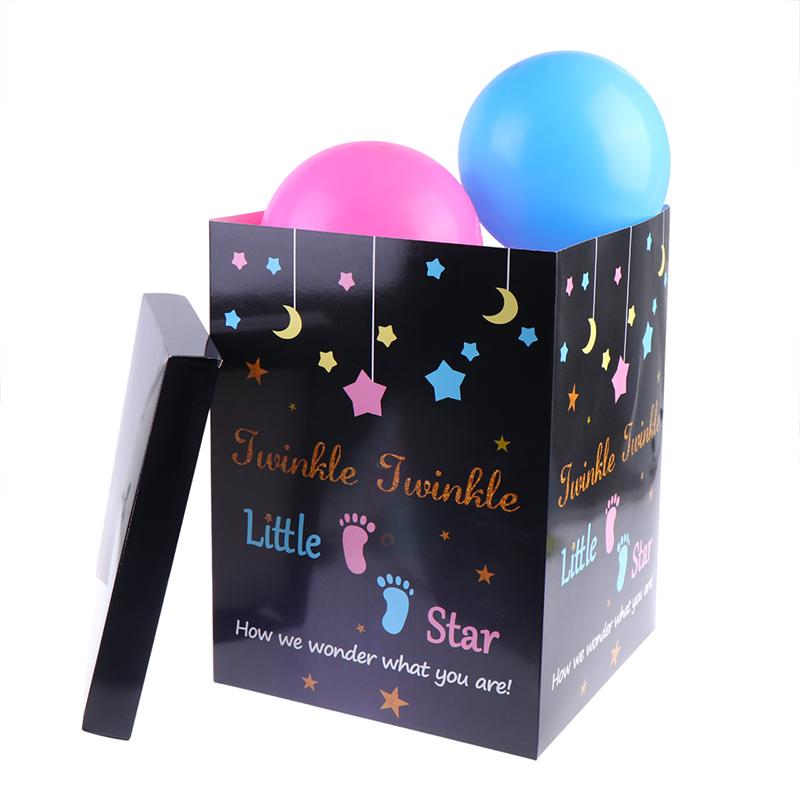 7Pcs Gender Reveal Box Paired With 3 Pink Balloons And 3 Blue Balloons For A Surprise Party A
7Pcs Gender Reveal Box Paired With 3 Pink Balloons And 3 Blue Balloons For A Surprise Party A