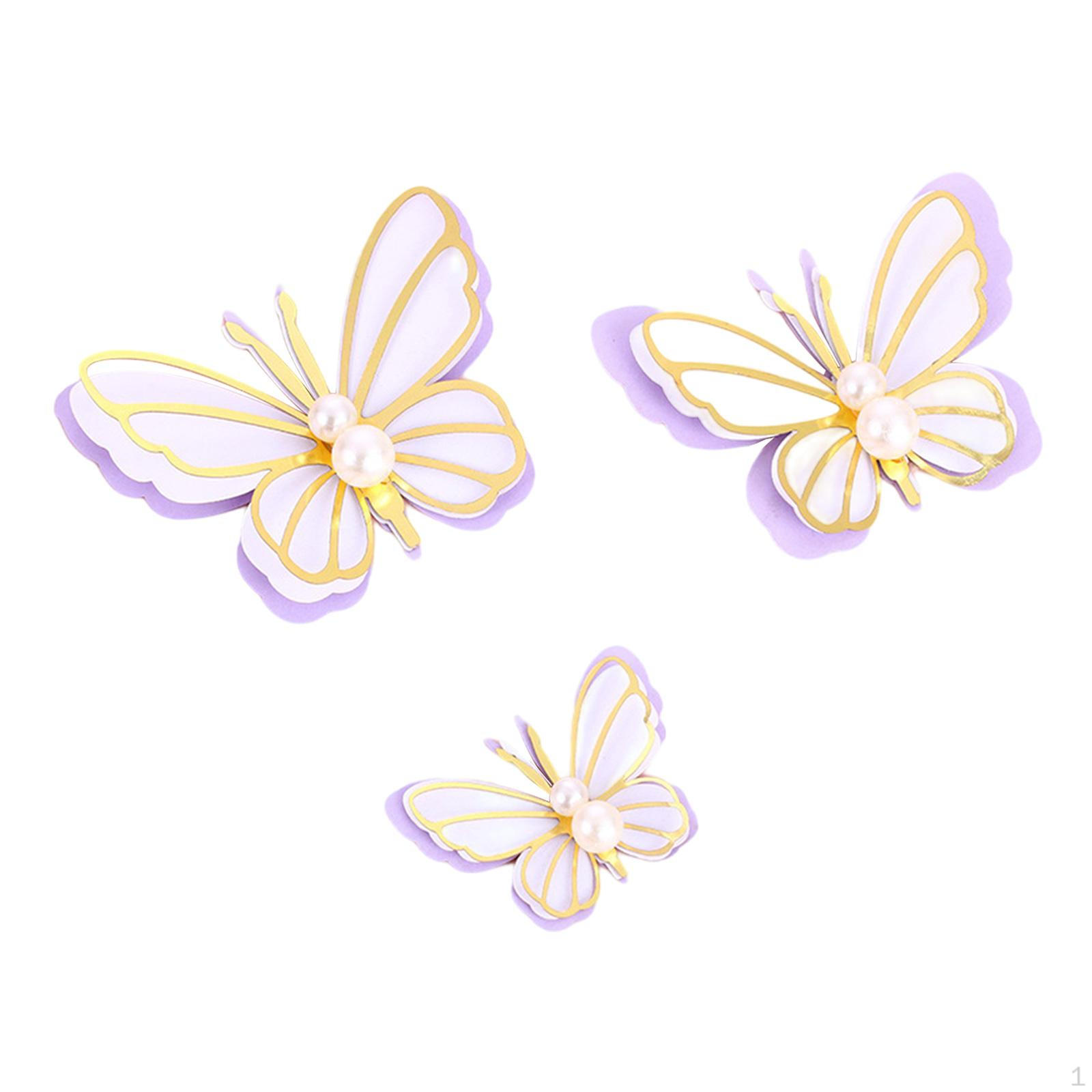 3 шт. бабочки торт украшения топперы набор для кексов фиолетовый
3 шт. бабочки торт украшения топперы набор для кексов фиолетовый