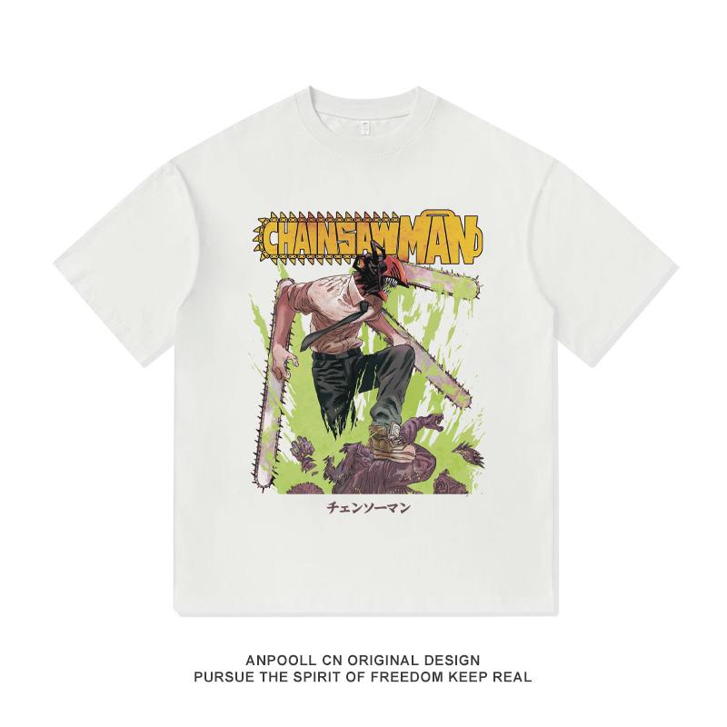 Japanese Anime Devilman Paw-themed Short-sleeved T-shirt American-style Pure Cotton Retro Print for Men and Women S
Japanese Anime Devilman Paw-themed Short-sleeved T-shirt American-style Pure Cotton Retro Print for Men and Women S