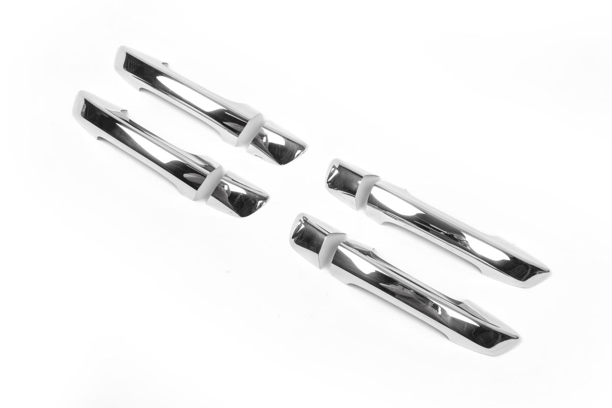 Handle pads (HB, 4 pcs, stainless steel) OmsaLine - Italian stainless steel for Volkswagen Golf 6
Handle pads (HB, 4 pcs, stainless steel) OmsaLine - Italian stainless steel for Volkswagen Golf 6