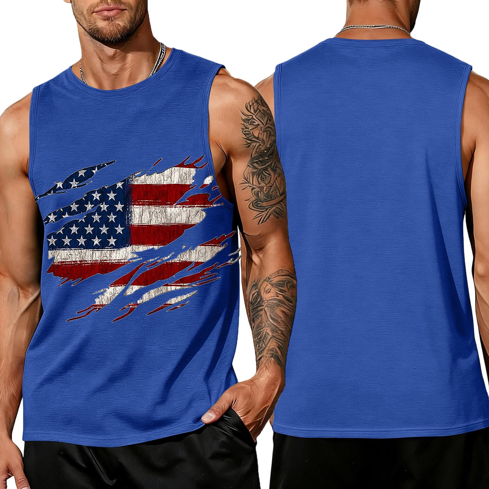 Men s Loose Fit Sleeveless Tank Top Casual Summer Daily Wear Printed Graphic Design Lightweight Breathable Fabric Comfortable Fit XXXXXL синий
Men s Loose Fit Sleeveless Tank Top Casual Summer Daily Wear Printed Graphic Design Lightweight Breathable Fabric Comfortable Fit XXXXXL синий