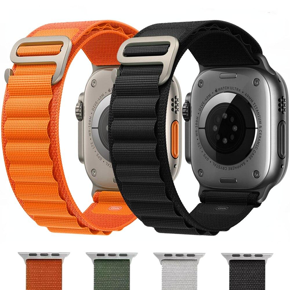 Альпийская петля ремешок для Apple Watch Band Ultra 49 мм Спортивный нейлоновый браслет для IWatch Series 45 мм 41 мм 44 мм 40 мм 42 мм 87654SE3 Металлическая петля Пряжка
Альпийская петля ремешок для Apple Watch Band Ultra 49 мм Спортивный нейлоновый браслет для IWatch Series 45 мм 41 мм 44 мм 40 мм 42 мм 87654SE3 Металлическая петля Пряжка