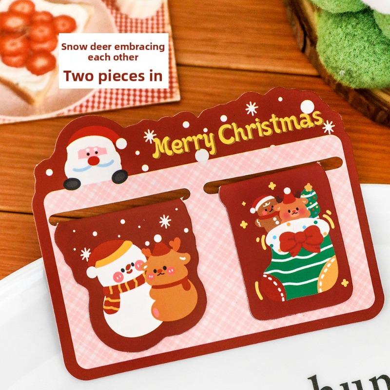 Різдвяна магнітна закладка, Милий та особливої форми двосторінковий тримач для студентів, Різдвяне канцелярське приладдя магнітна закладка Snow Deer Appearance
Різдвяна магнітна закладка, Милий та особливої форми двосторінковий тримач для студентів, Різдвяне канцелярське приладдя магнітна закладка Snow Deer Appearance