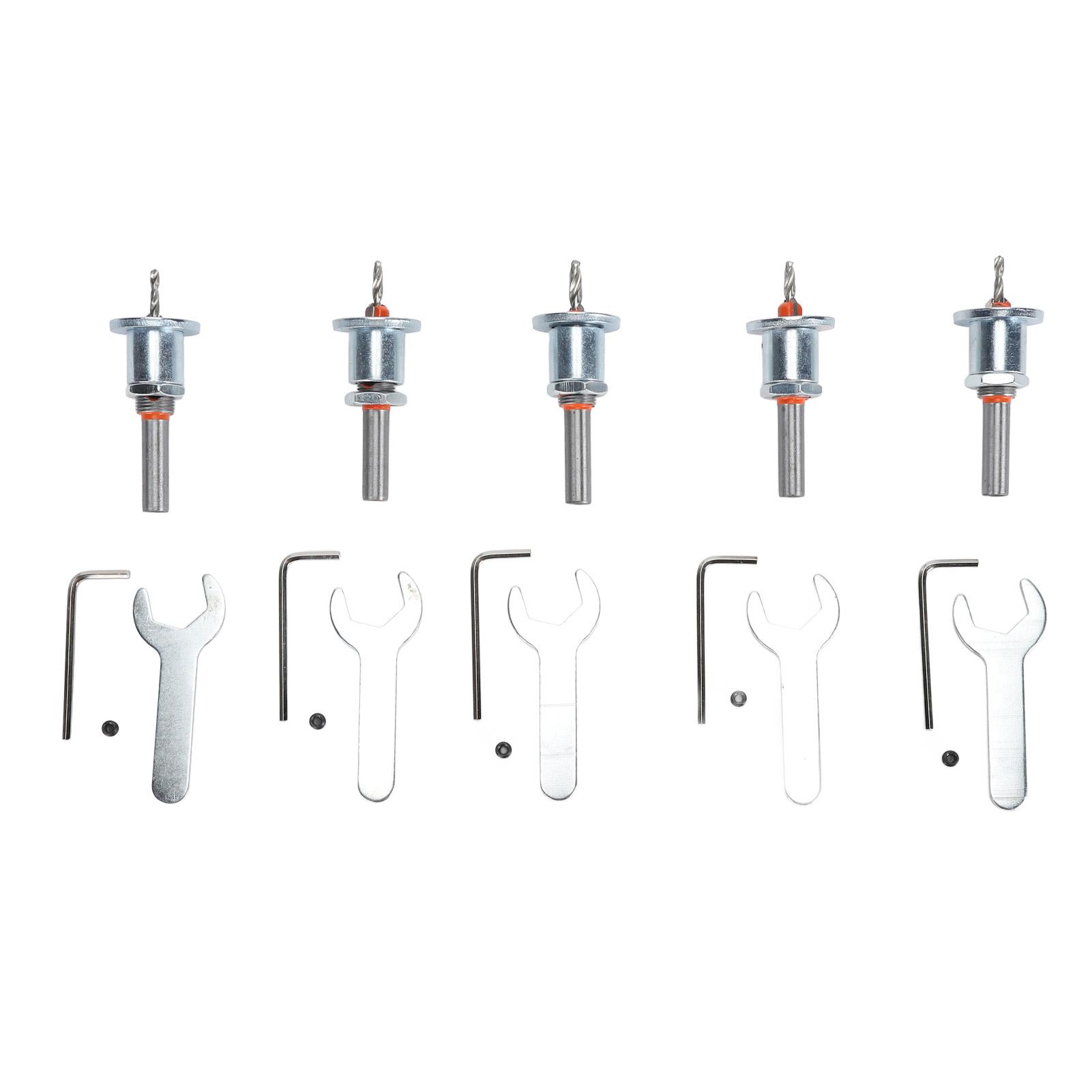 Adjustable Countersink Drill Bit Set Hard Alloy Steel Self Tapping Drill Bit Set for Woodworking
Adjustable Countersink Drill Bit Set Hard Alloy Steel Self Tapping Drill Bit Set for Woodworking