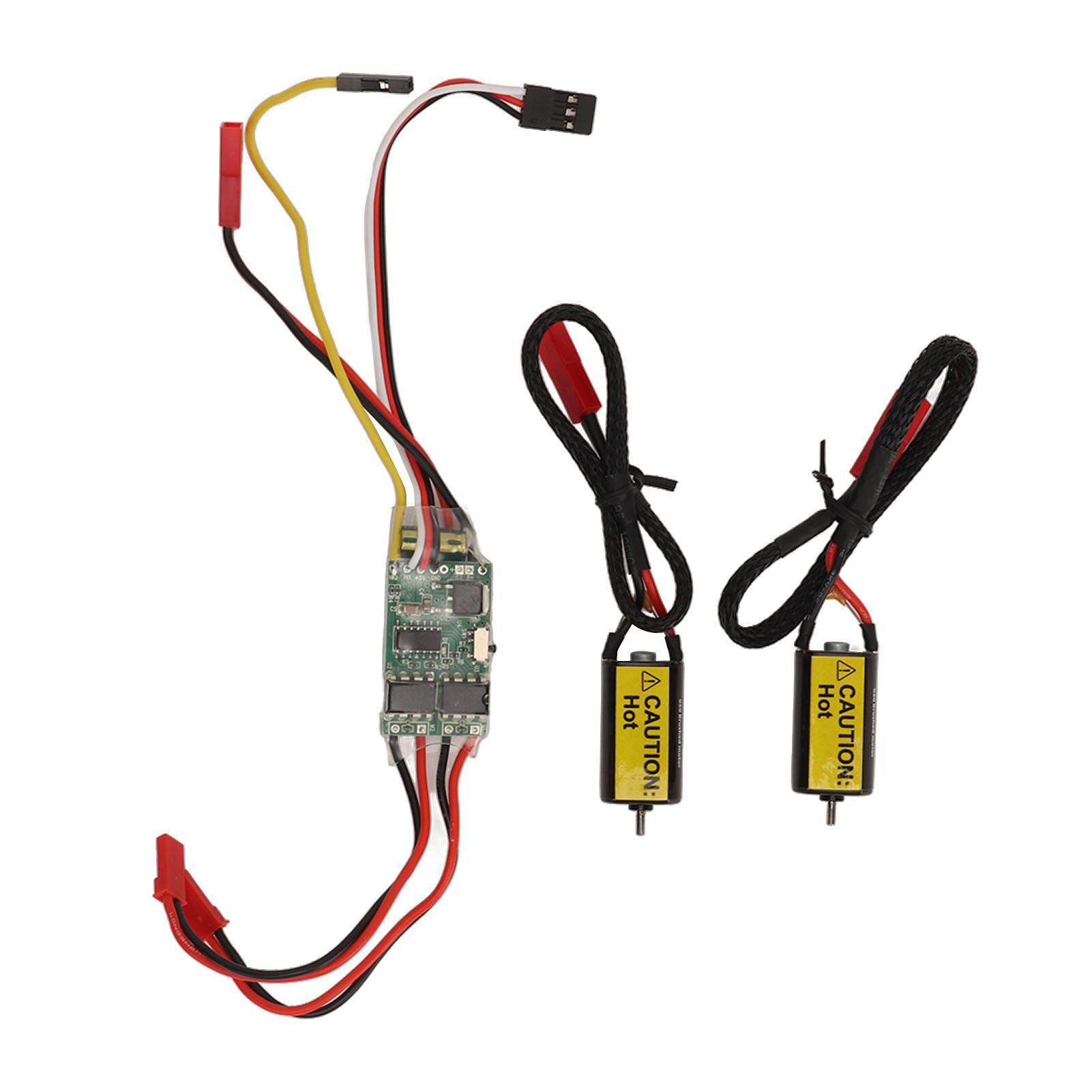 Electric Speed Controllers Dual Way Bidirectional 10A ESC Speed Control for RC Model Ship Tank
Electric Speed Controllers Dual Way Bidirectional 10A ESC Speed Control for RC Model Ship Tank
