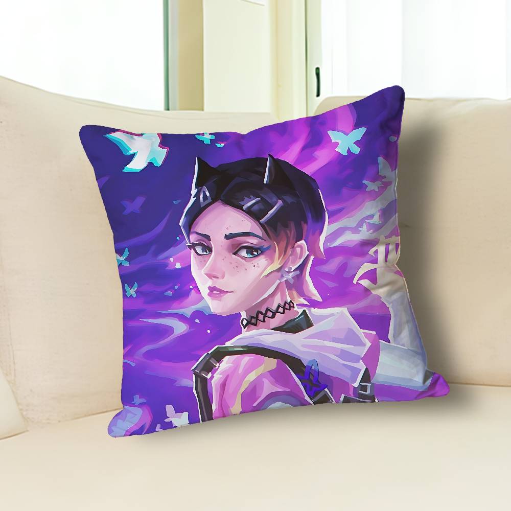 Cute C-Clove-V-Valorants-S Pillow Cases for Bedroom Living Room Sofa Home Decor Polyester Cushion Cover with Zipper 30cmx30cm
Cute C-Clove-V-Valorants-S Pillow Cases for Bedroom Living Room Sofa Home Decor Polyester Cushion Cover with Zipper 30cmx30cm