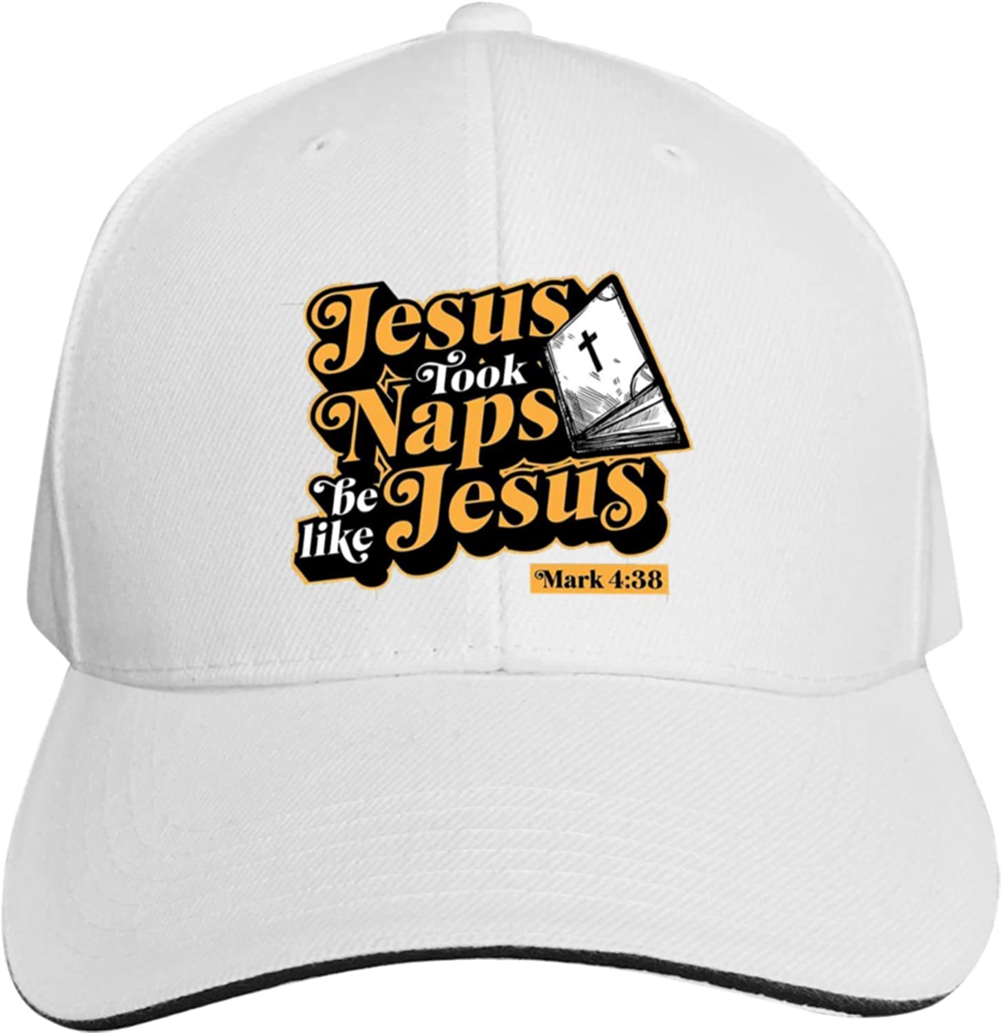 Jesus Took Naps Mark Christian Funny Faith Hat for Unisex Women Baseball Cap Стильні регульовані татові капелюхи поліестер унісекс One Size
Jesus Took Naps Mark Christian Funny Faith Hat for Unisex Women Baseball Cap Стильні регульовані татові капелюхи поліестер унісекс One Size