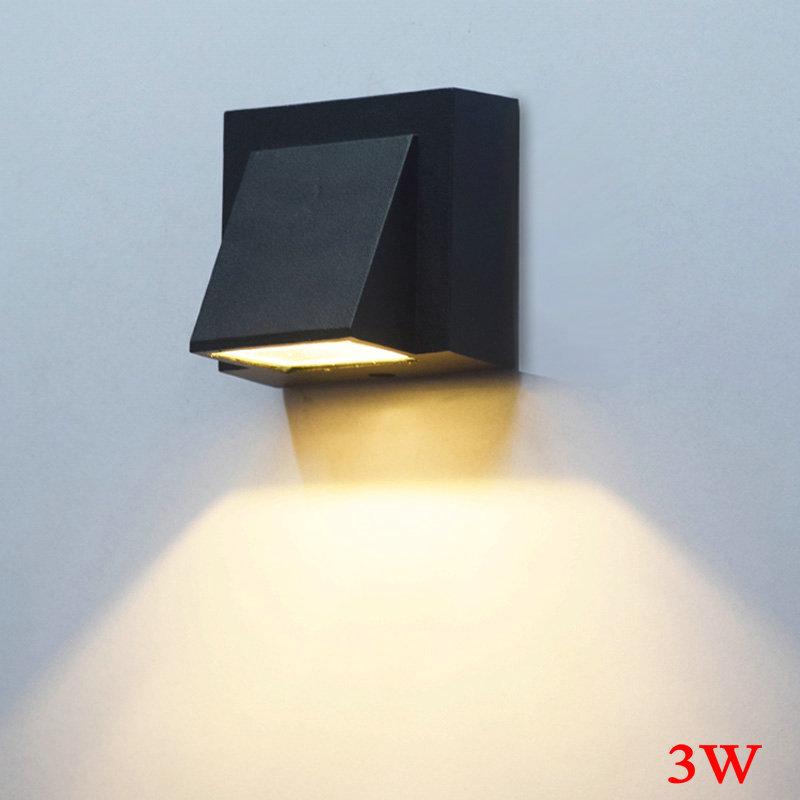 3W 6W COB Modern Simple Creative Outdoor Waterproof Wall Lamp LED Courtyard Lamps Gate Lamp Terrace Balcony Garden Wall Light Warm white light
3W 6W COB Modern Simple Creative Outdoor Waterproof Wall Lamp LED Courtyard Lamps Gate Lamp Terrace Balcony Garden Wall Light Warm white light