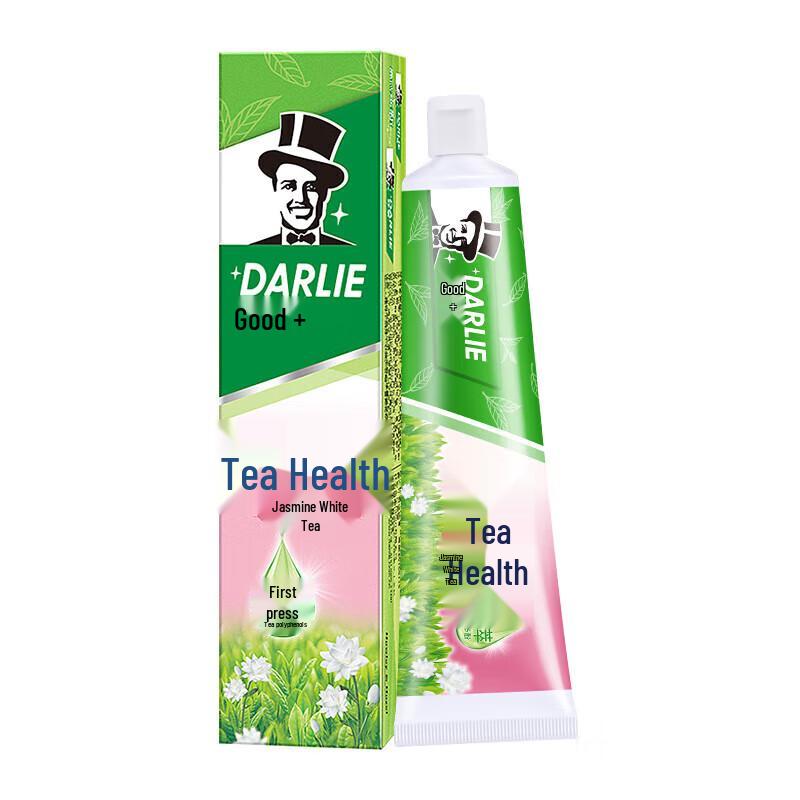 Darlie Tea & Herbs Jasmine White Tea Toothpaste 4-Pack
Darlie Tea & Herbs Jasmine White Tea Toothpaste 4-Pack