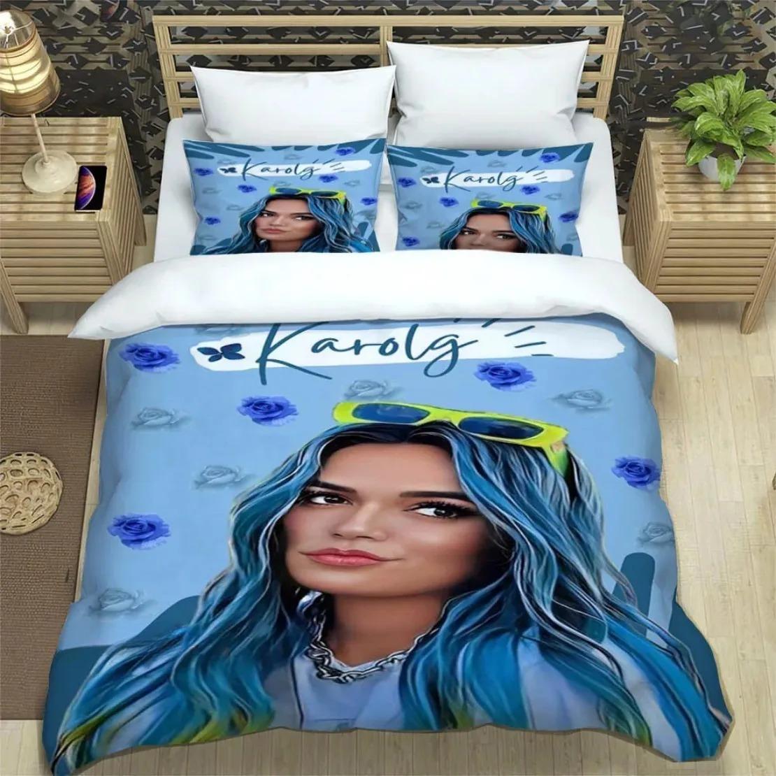New Album Mana Beding Set Karol G Soft Duvet Cover Pilowcase Singer Al Season Comfortable Quilt Cover Tens Single Double Quen King 100*200cm Single
New Album Mana Beding Set Karol G Soft Duvet Cover Pilowcase Singer Al Season Comfortable Quilt Cover Tens Single Double Quen King 100*200cm Single
