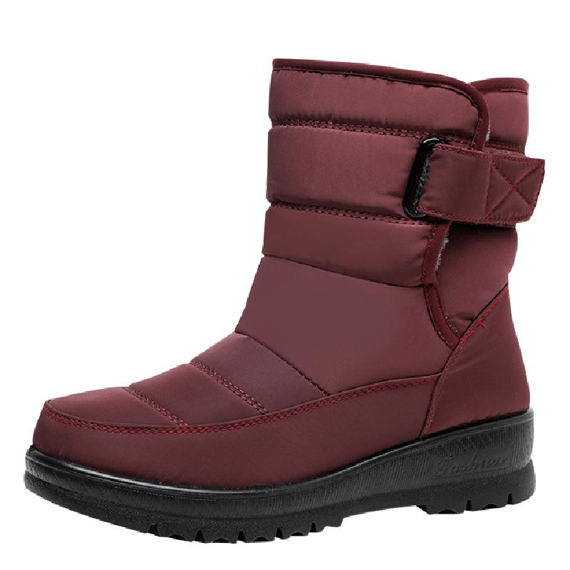 Женские зимние утепленные водонепроницаемые удобные теплые легкие походные нескользящие ботинки на толстой подошве с амортизацией на липучке для холодной погоды -40° 41 бордовый
Женские зимние утепленные водонепроницаемые удобные теплые легкие походные нескользящие ботинки на толстой подошве с амортизацией на липучке для холодной погоды -40° 41 бордовый