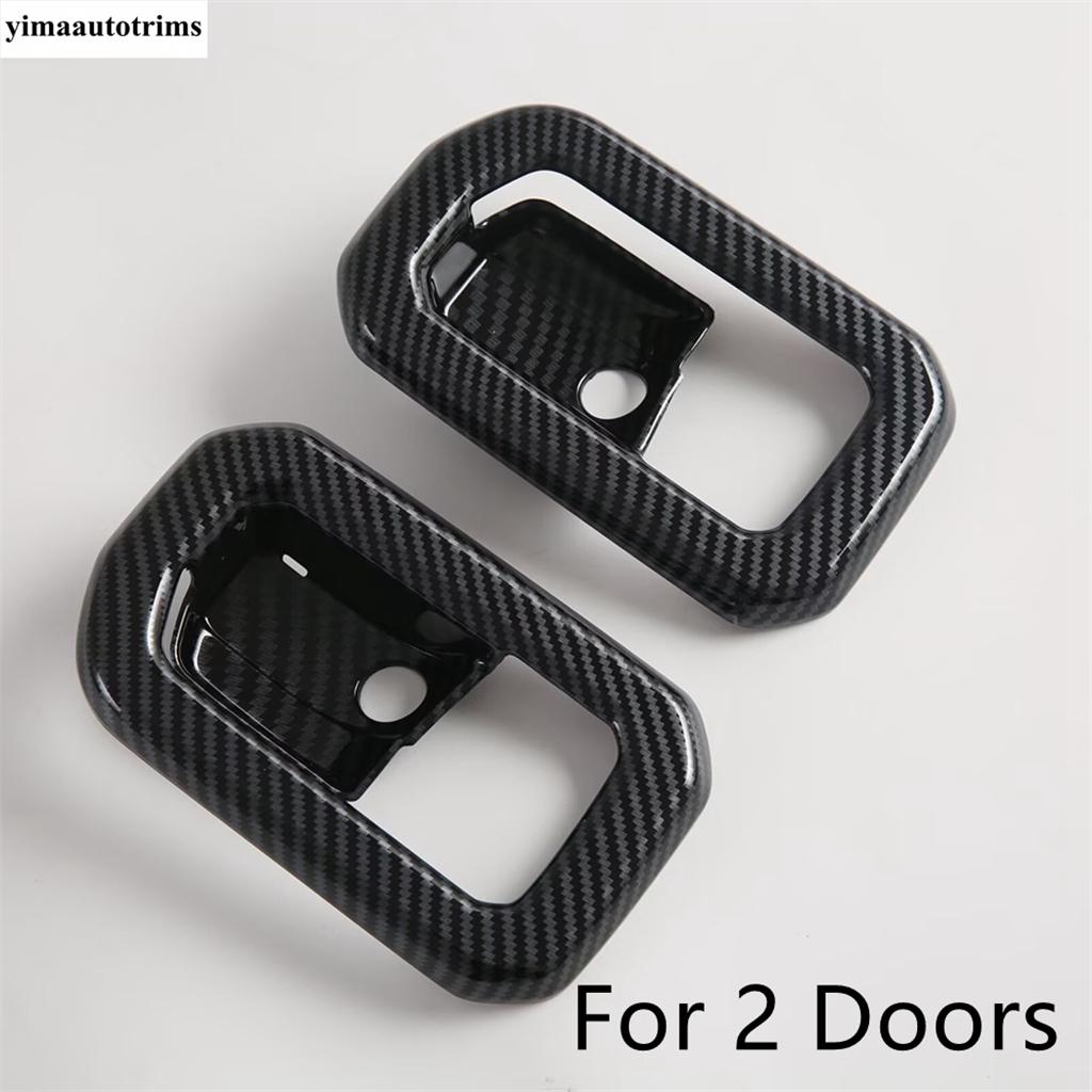 Car Inner Door Handle Bowl Frame Decoration Cover Trim For Suzuki Jimny - 2025 ABS Carbon Fiber Look Interior Accessories For 2 Doors
Car Inner Door Handle Bowl Frame Decoration Cover Trim For Suzuki Jimny - 2025 ABS Carbon Fiber Look Interior Accessories For 2 Doors