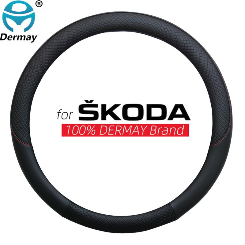 100% кожаный чехол на руль автомобиля DERMAY для Skoda Superb 1 2 3 KODIAQ/KODIAQ GT Auto чёрный
100% кожаный чехол на руль автомобиля DERMAY для Skoda Superb 1 2 3 KODIAQ/KODIAQ GT Auto чёрный