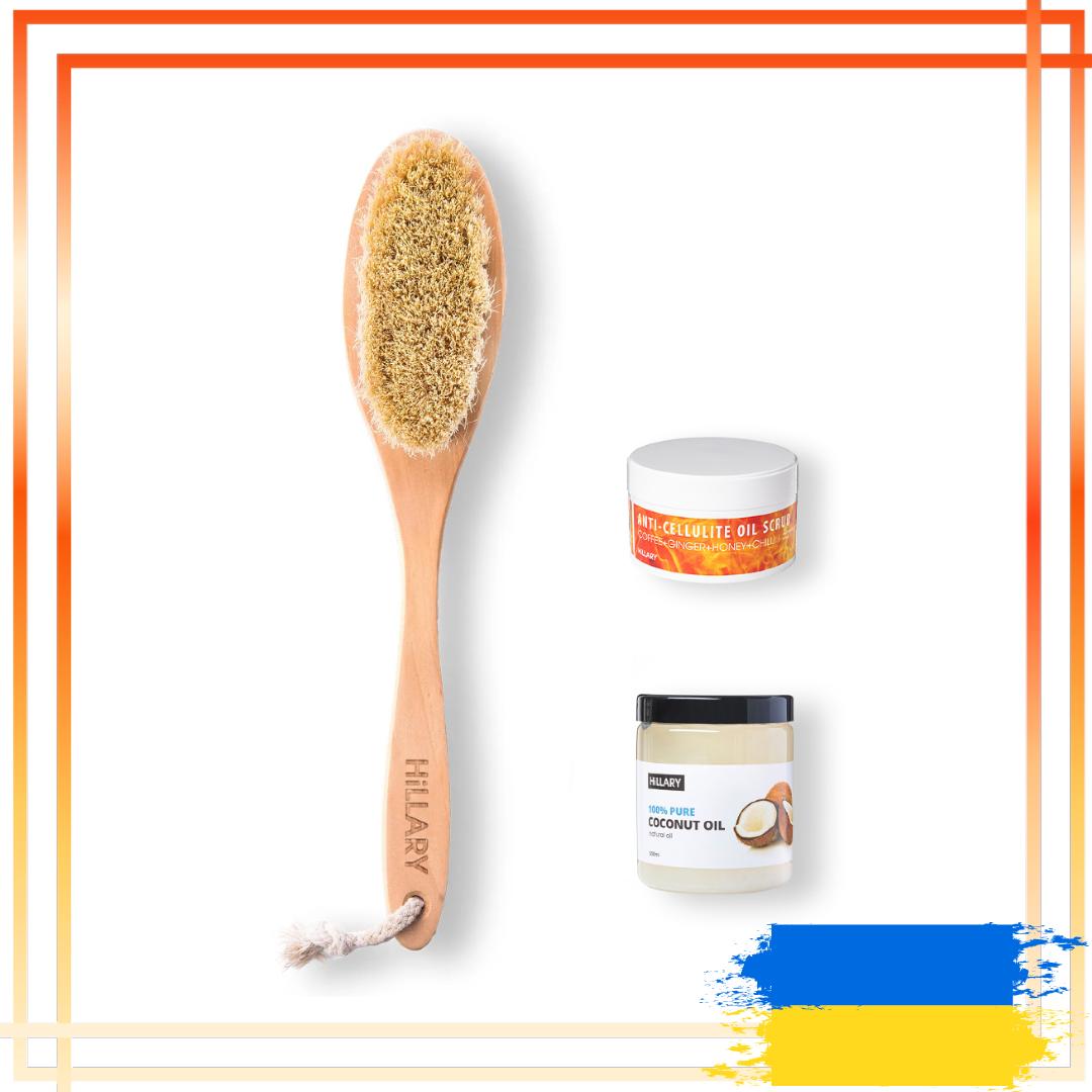 Набір для антицелюлітного догляду з ефектом розігріву
Набір для антицелюлітного догляду з ефектом розігріву