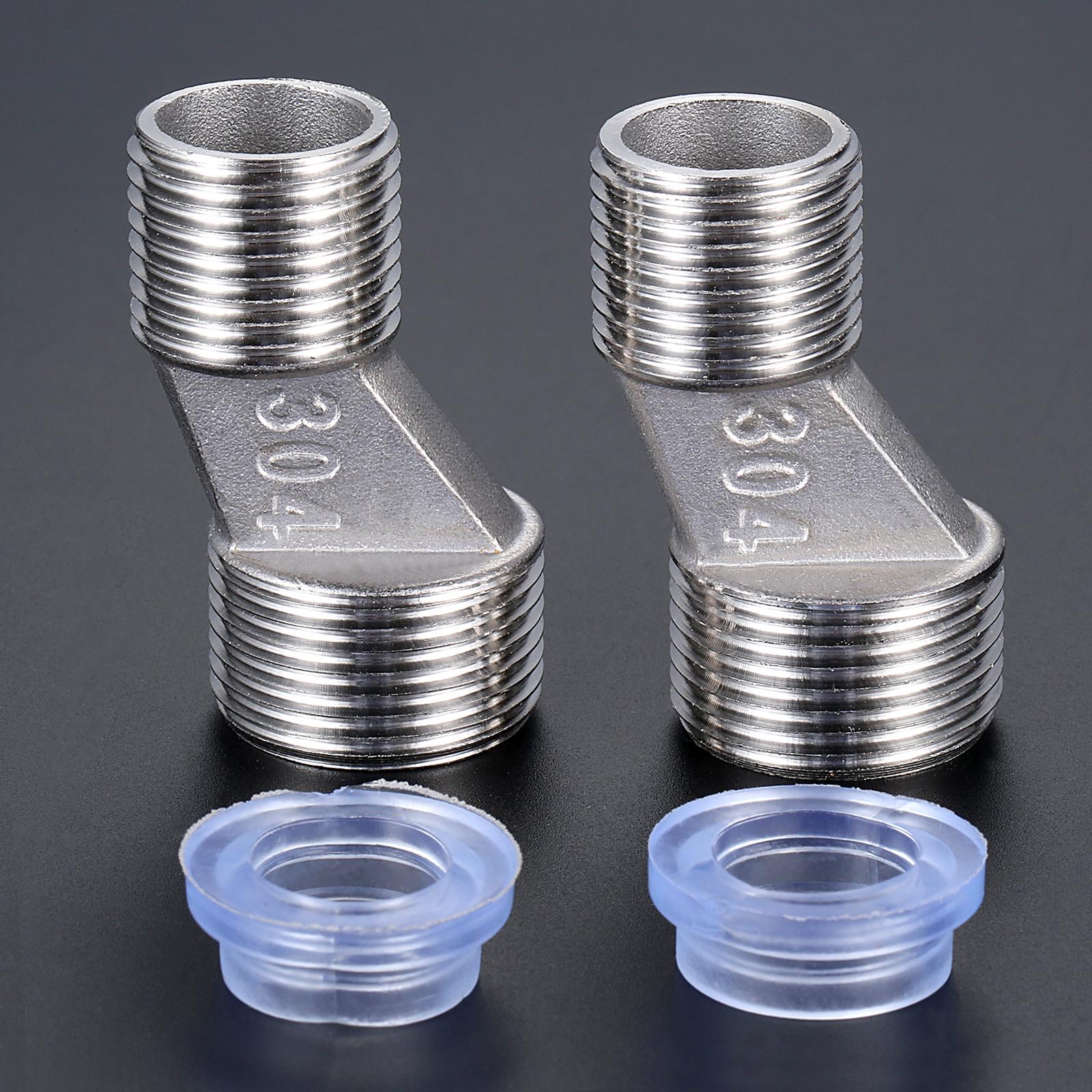 2Pcs Shower Faucet Adjustable Adapter Brass Stainless Steel Wall Mounted Replacement Angle Valve Kitchen Bathroom Accessories
2Pcs Shower Faucet Adjustable Adapter Brass Stainless Steel Wall Mounted Replacement Angle Valve Kitchen Bathroom Accessories