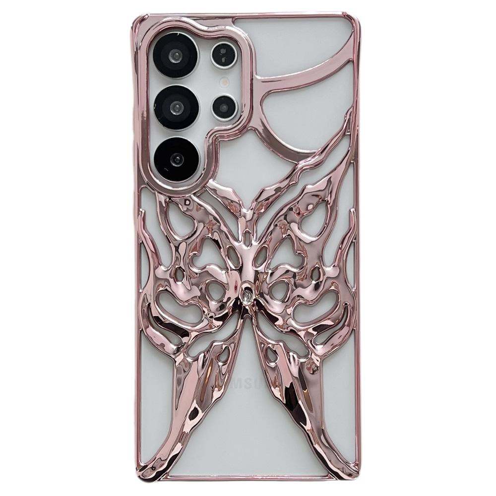 For Samsung Galaxy S24 Ultra Case Electroplated Hollow Butterfly Pattern Creative Design TPU Phone Cover
For Samsung Galaxy S24 Ultra Case Electroplated Hollow Butterfly Pattern Creative Design TPU Phone Cover