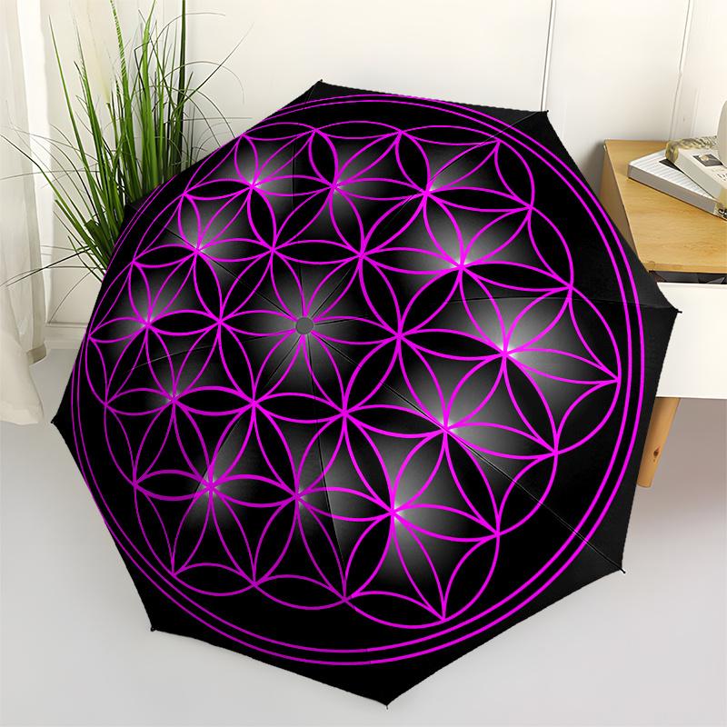 Flower of Life Mandala Art Print - Sacred Geometry DecorUmbrella, Portable 3-Fold Umbrella for Men & Women,Christmas Gift ES70
Flower of Life Mandala Art Print - Sacred Geometry DecorUmbrella, Portable 3-Fold Umbrella for Men & Women,Christmas Gift ES70